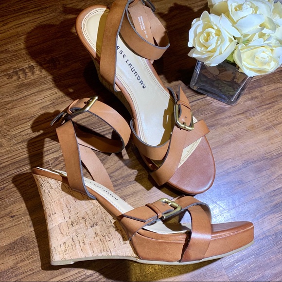 chinese laundry cork wedges